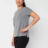Xersion Womens 2 Pack Cotton Crew Neck Short Sleeve T-Shirt