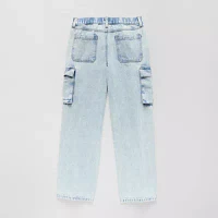 Thereabouts Little & Big Boys Adaptive Cargo Loose Fit Jean