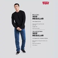 Levi's®  Big & Tall Mens 505™ Regular Fit Jeans