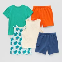 Okie Dokie Toddler & Little Boys 5-pc. Short Set