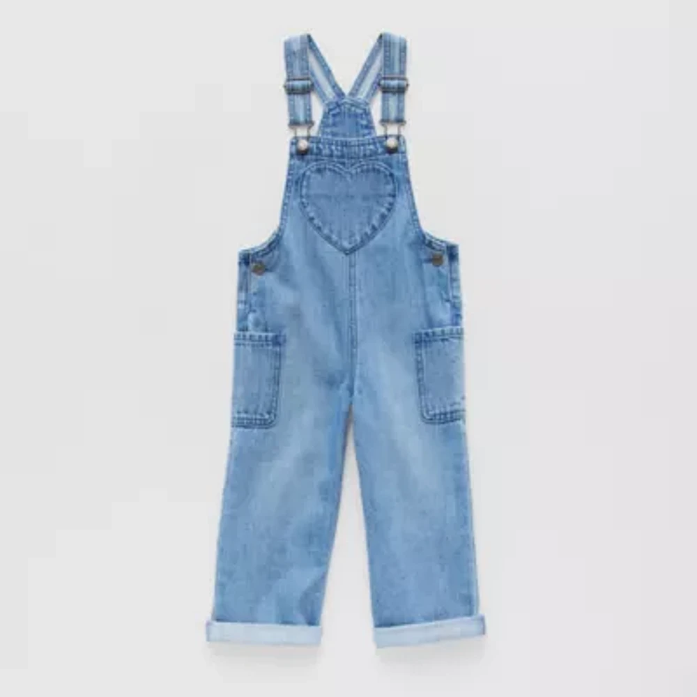 Okie Dokie Toddler & Little Girls Overalls