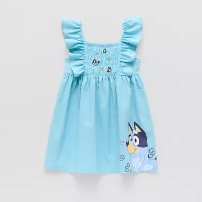 Toddler Girls Sleeveless Bluey A-Line Dress