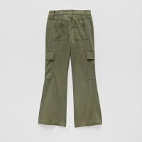 Thereabouts Little & Big Girls Flare Cargo Pant