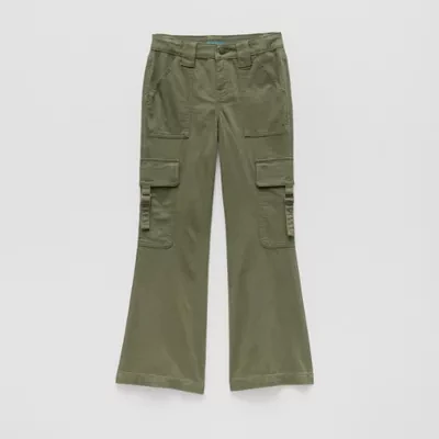 Thereabouts Little & Big Girls Flare Cargo Pant