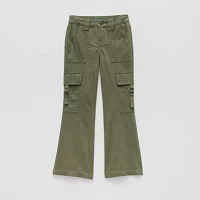Thereabouts Little & Big Girls Flare Cargo Pant
