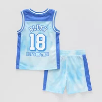 Toddler Boys 2-pc. Bluey Short Set