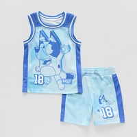 Toddler Boys 2-pc. Bluey Short Set