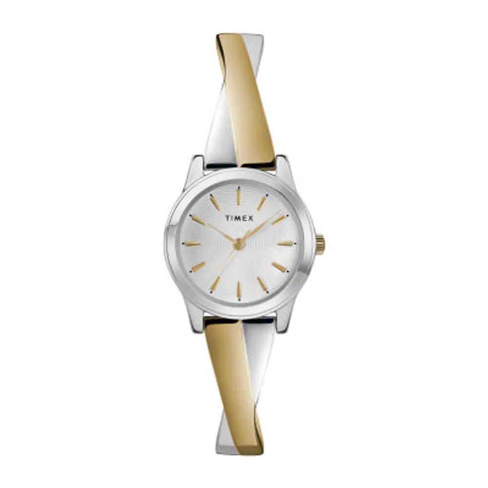 Timex Womens Two Tone Stainless Steel Expansion Watch Tw2r98600jt