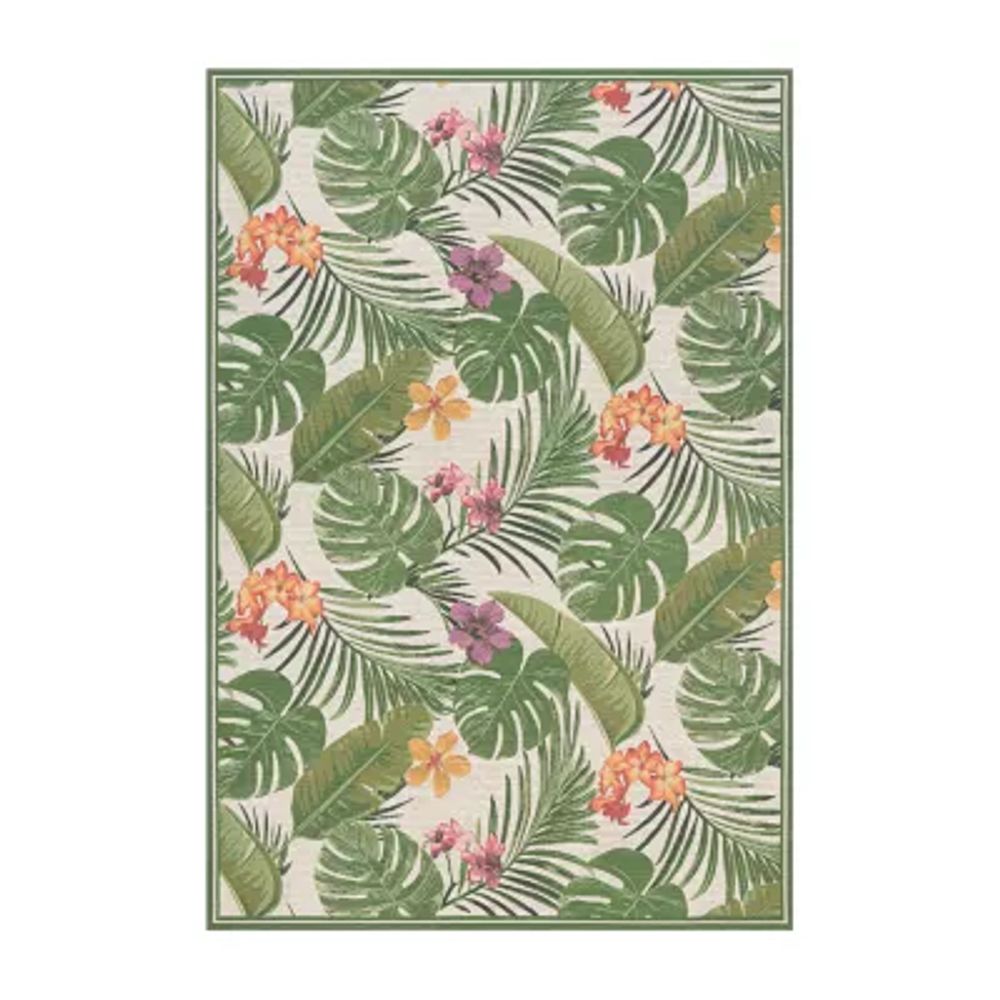 Couristan Flowering Fern Rectangular Rugs