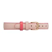 Timex Womens Pink Leather Strap Watch Tw2r62800jt