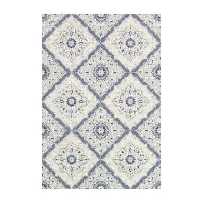 Couristan Brindisi Rectangular Rugs & Floor Coverings Indoor Outdoor Geometric Accent