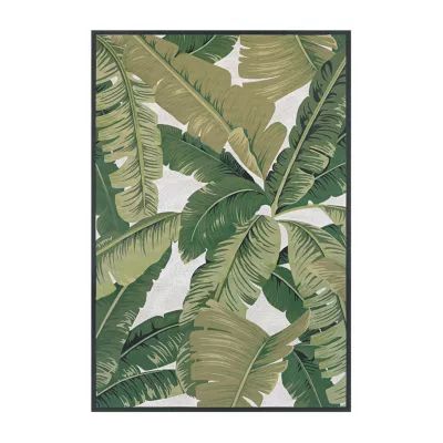 Couristan Palm Lily Indoor Outdoor Rectangular Accent Rug