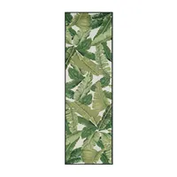 Couristan Palm Lily Rectangular Rugs & Floor Coverings Indoor Outdoor Accent Rugs