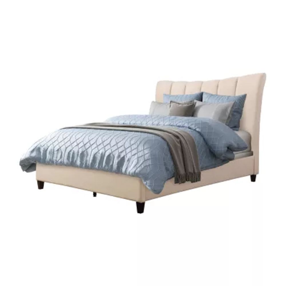 Rosewell Upholstered Tufted Platform Bed