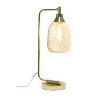Industrial Mesh Desk Lamp