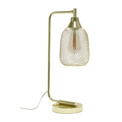 Industrial Mesh Desk Lamp
