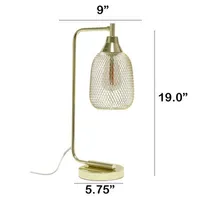 Industrial Mesh Desk Lamp