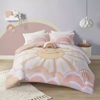 Urban Habitat Kids Ellie Reversible 100% Cotton Comforter Set with Decorative Pillow