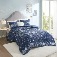 Intelligent Design Luna Celestial Lightweight Comforter Set with decorative pillow