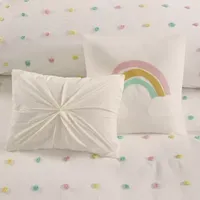 Urban Habitat Kids Ensley Jacquard 100% Cotton  Duvet Cover Set with Decorative Pillows
