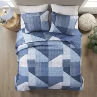 Intelligent Design Wesley Reversible Quilt Set