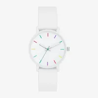 Womens White Strap Watch Fmdjo251