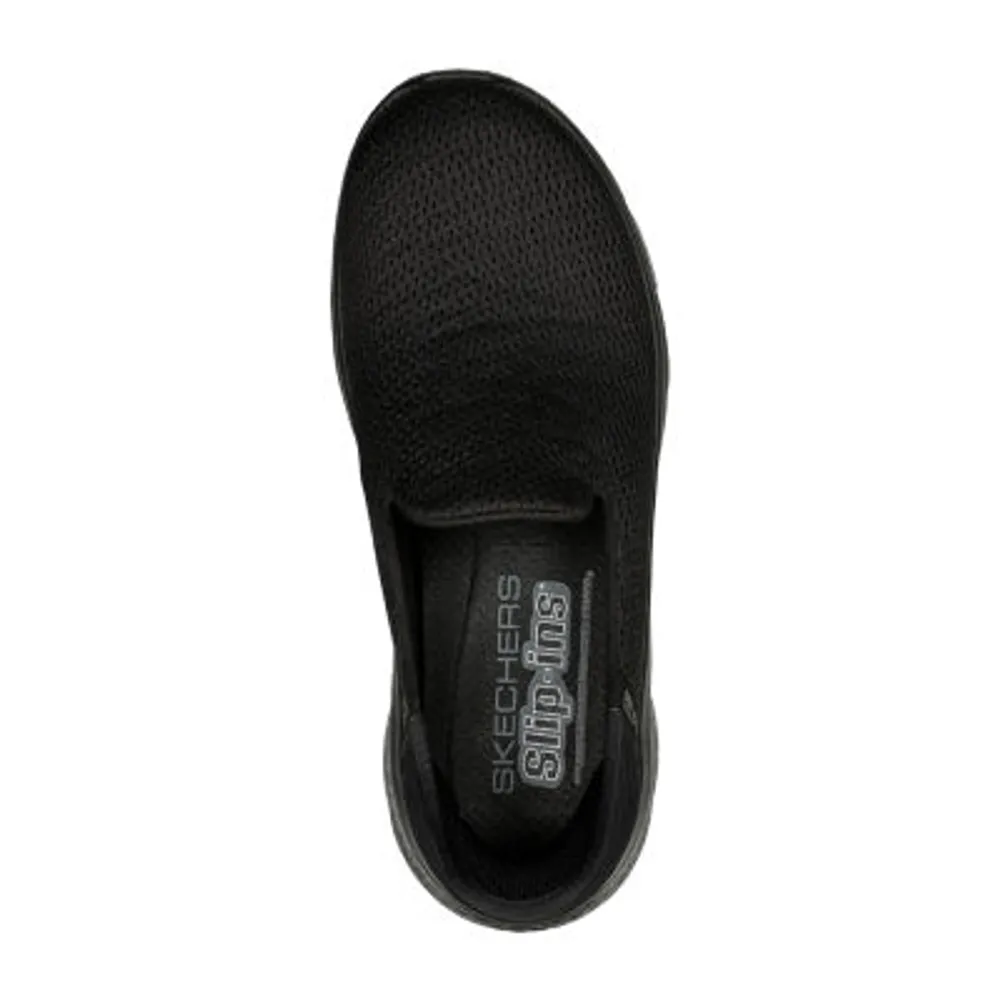 Skechers Womens Go Walk Flex Relish Hands Free Slip-Ins Slip-On Walking Shoes