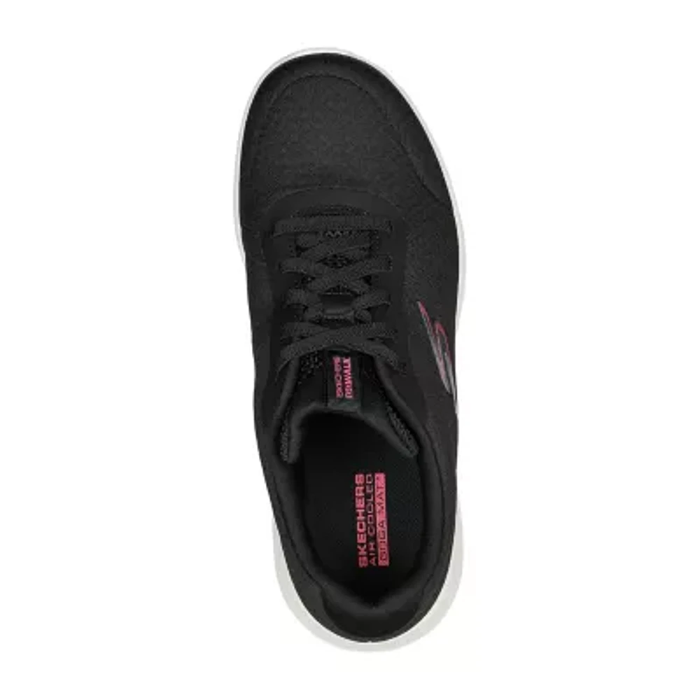 Skechers Womens Go Walk Joy Ecstatic Walking Shoes Wide Width