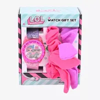 LOL Girls Purple 3-pc. Watch Boxed Set Lol40156jc