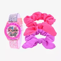 LOL Girls Purple 3-pc. Watch Boxed Set Lol40156jc