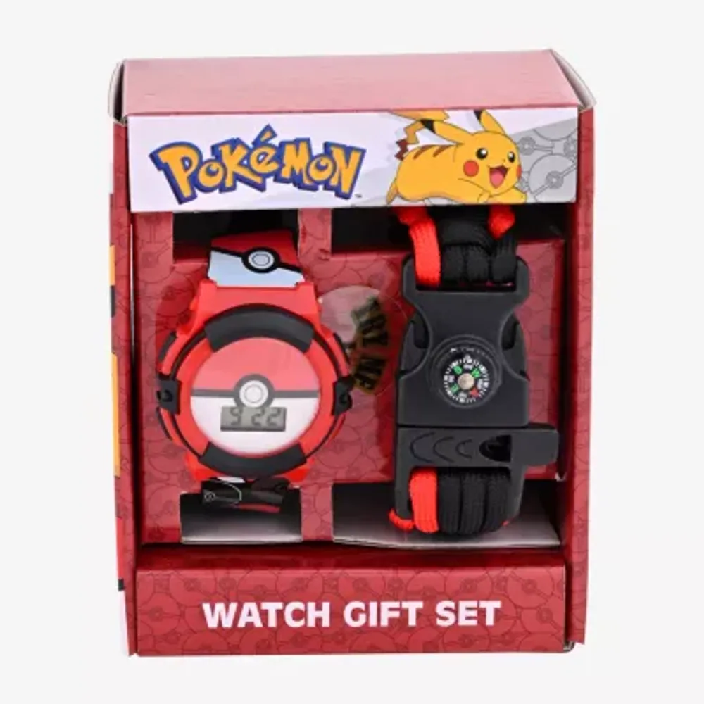 Pokeman Boys Digital Multicolor 2-pc. Watch Boxed Set Pok40023jc