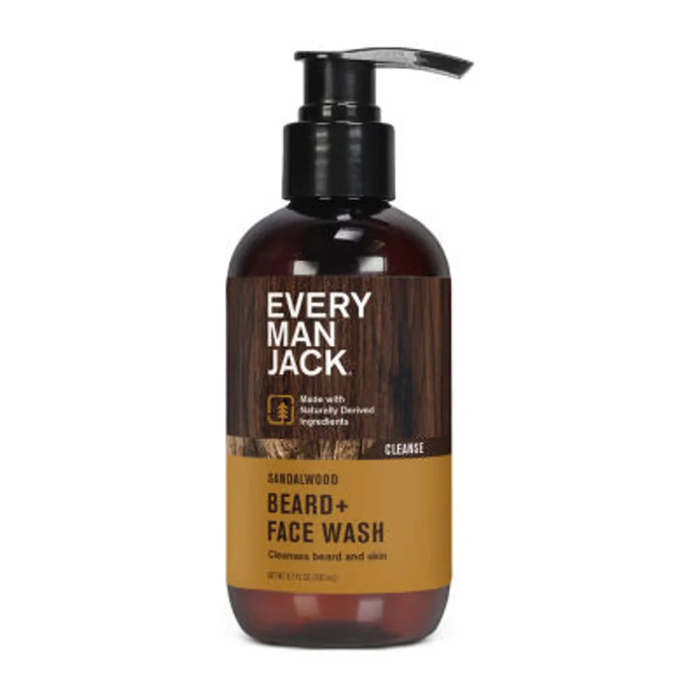 Every Man Jack Sandalwood Face And Beard Wash