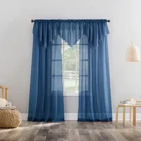 No 918 Erica Sheer Rod Pocket Single Curtain Panel