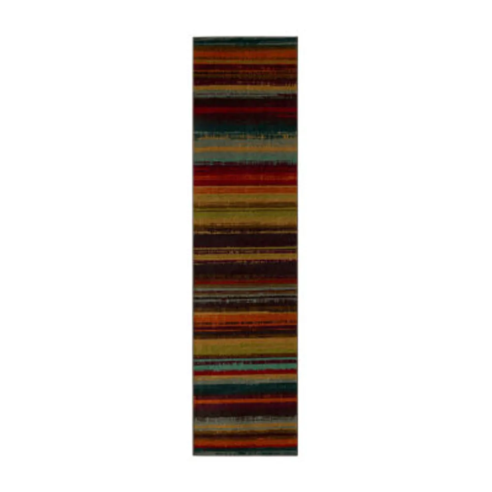 Mohawk Home New Wave Boho Stripe Indoor Rectangular Runner