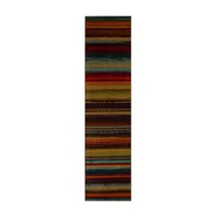 Mohawk Home New Wave Boho Stripe Indoor Rectangular Runner