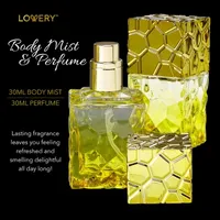 Lovery White Rose And Jasmine Spa Gift - 13pc Gold Perfume Set