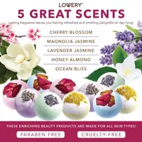 Lovery Bath Bombs Gift Set - 10pc Variety Bubble Bath Gift