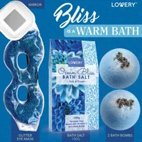 Lovery Ocean Bliss Bath Gift Set - 9pc Cosmetic Bag Set