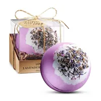 Lovery Lavender Scented Bath Bomb - 7oz Handmade Fizzy Bubble Spa Ball