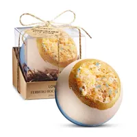 Lovery Ferrero Rocher Handmade Bath Bomb - 7oz Extra Large Bath Fizzy