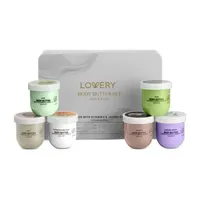 Lovery Whipped Body Butters Gift Set - 6pc Moisturizing Lotions