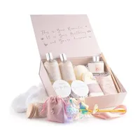 Lovery Luxe Birthday Gift Basket - 20pc Bath And Spa Gift Set