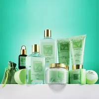 Lovery Tea Tree Home Bath Set - 15pc Aromatherapy Gift