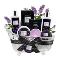 Lovery Lavender Body Care Gift Set - 8pc Handmade Spa Kit