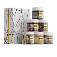 Lovery Luxe Epsom Bath Salts Gift Set - 8pc Relaxing Spa Salts With Essential Oils