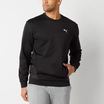 PUMA Mens Crew Neck Long Sleeve Sweatshirt