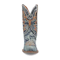 Dingo Womens Y'All Need Dolly Stacked Heel Cowboy Boots