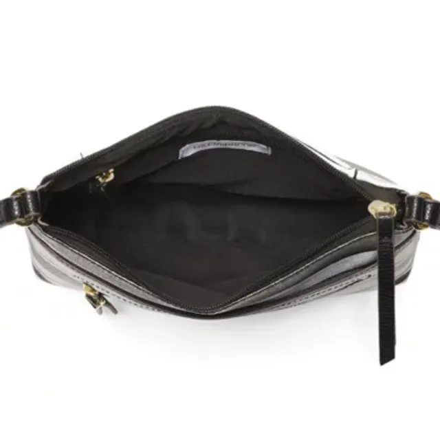 Liz Claiborne Eva Crossbody Bag, Color: Black - JCPenney