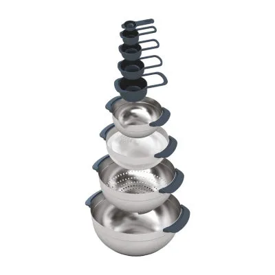 Joseph Joseph  Nest Steel - Stainless Steel 9-pc. Prep Bowls