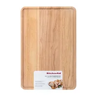 KitchenAid Rubberwood 12"x18" Cutting Board